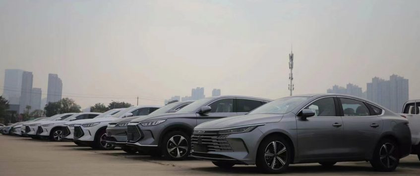 國內新能源電動汽車品牌正在加速進入中亞市場
